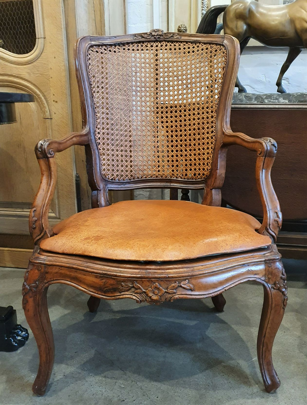 A pair of fine 18th Century French Armchairs